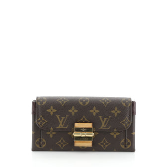 Louis Vuitton Elysee Wallet Monogram Canvas and Leather 