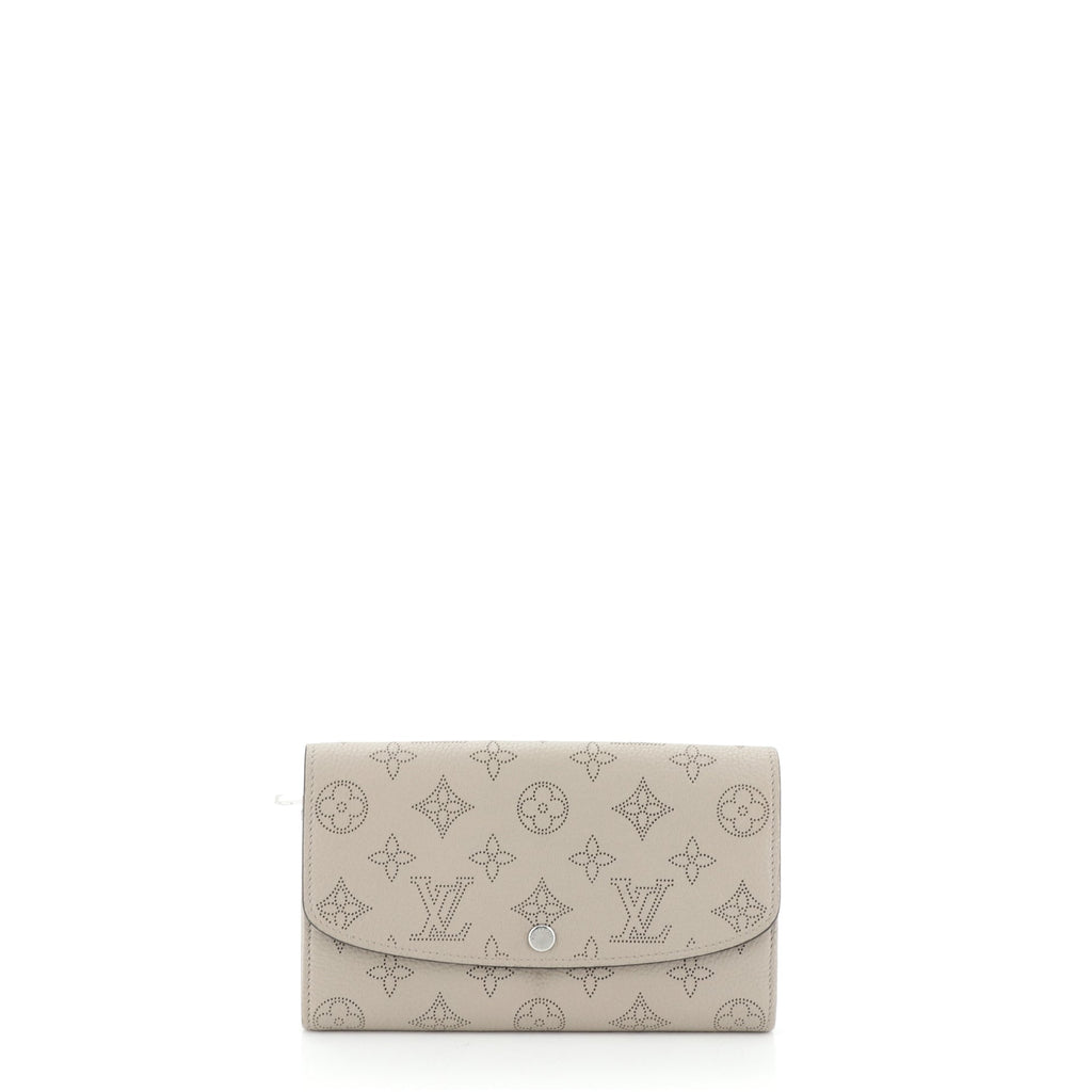 Louis Vuitton Iris Wallet NM Mahina Leather Neutral