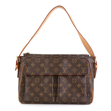 Louis Vuitton Viva Cite Handbag Monogram Canvas GM