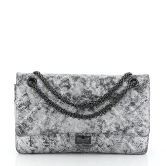 Chanel Reissue 2.55 Flap Bag Metallic Quilted Caviar 226