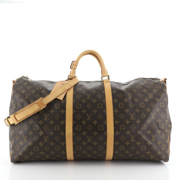 Louis Vuitton Keepall Bandouliere Bag Monogram Canvas 60
