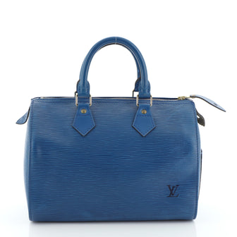 Louis Vuitton Speedy Handbag Epi Leather 25
