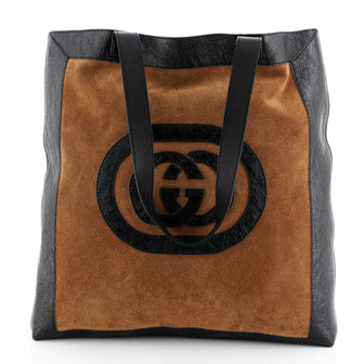Gucci Ophidia Soft Open Tote Suede Large
