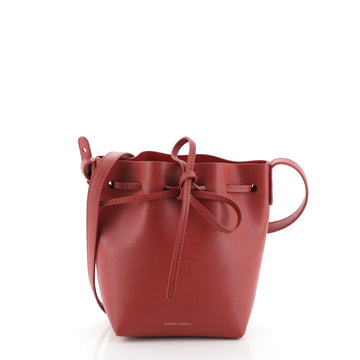 Mansur Gavriel Bucket Bag Leather Mini Mini