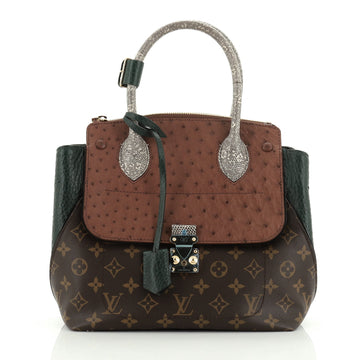 Louis Vuitton Majestueux Tote Monogram Canvas and Exotics PM
