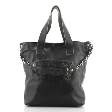 Chanel Edgy Tote Lambskin North South