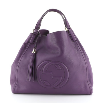 Gucci Soho Shoulder Bag Leather Large