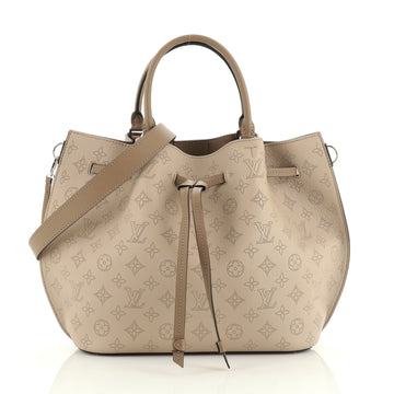 Louis Vuitton Girolata Handbag Mahina Leather 