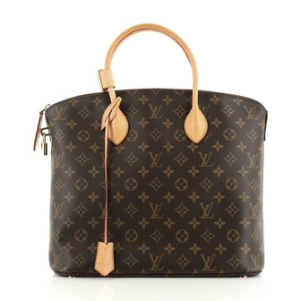 Louis Vuitton Lockit NM Handbag Monogram Canvas MM