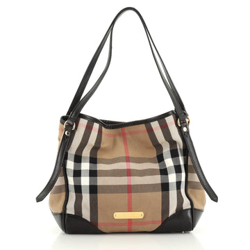 Burberry Canterbury Tote House Check Canvas Small