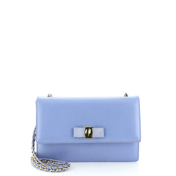 Salvatore Ferragamo Ginny Crossbody Bag Saffiano Leather Medium