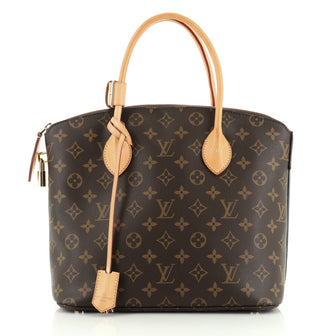 Louis Vuitton Lockit NM Handbag Monogram Canvas PM