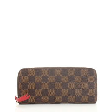Louis Vuitton Clemence Wallet Damier 