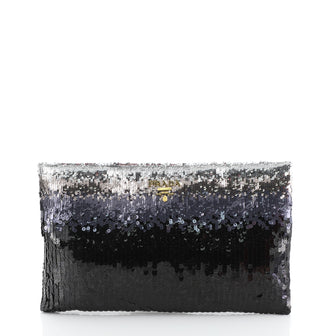 Prada Clutch Sequined 