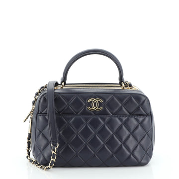 Chanel Trendy CC Bowling Bag Quilted Lambskin Medium
