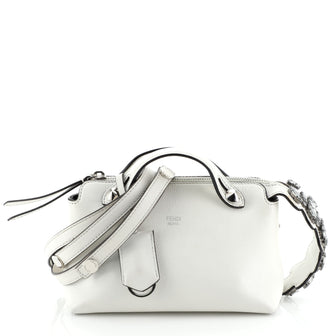 Fendi By The Way Satchel Leather with Crystals Mini