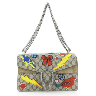 Gucci Dionysus Bag Embellished GG Coated Canvas Small