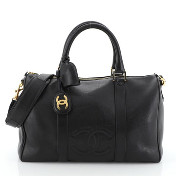 Chanel Vintage Timeless Boston Bag Caviar Medium