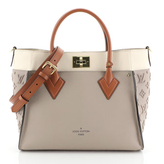 Louis Vuitton On My Side Tote Monogram Tuffetage 