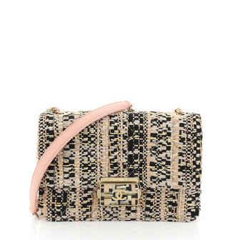 Chanel Beauty Lock Flap Bag Quilted Tweed Small