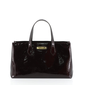 Louis Vuitton Wilshire Handbag Monogram Vernis PM