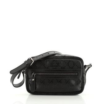 Gucci Zip Crossbody Bag GG Imprime Mini