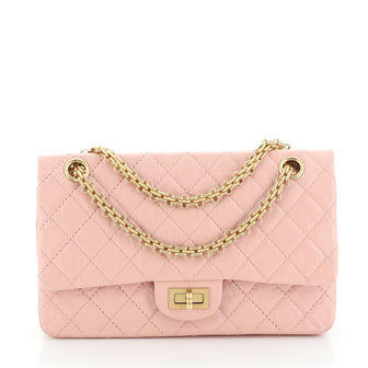 Chanel Reissue 2.55 Flap Bag Quilted Aged Calfskin 225