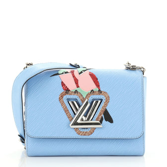 Louis Vuitton Twist Handbag Bird Motif Epi Leather MM