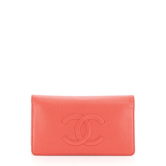 Chanel Timeless L-Yen Wallet Caviar Long