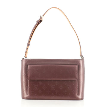 Louis Vuitton Mat Allston Handbag Monogram Vernis 
