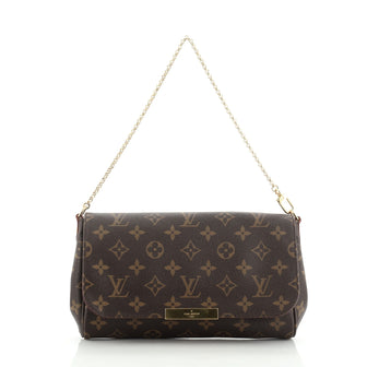 Louis Vuitton Favorite Handbag Monogram Canvas MM