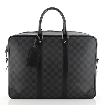 Louis Vuitton Porte-Documents Voyage Briefcase Damier Graphite GM