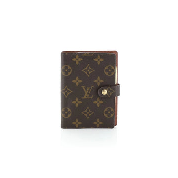 Louis Vuitton Ring Agenda Cover Monogram Canvas PM