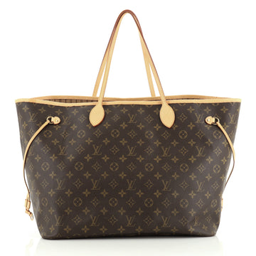 Louis Vuitton Neverfull Tote Monogram Canvas GM