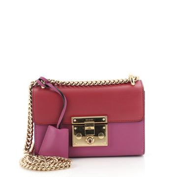 Gucci Padlock Shoulder Bag Leather Small