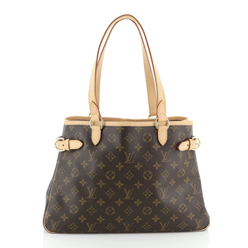 Louis Vuitton Batignolles Handbag Monogram Canvas Horizontal