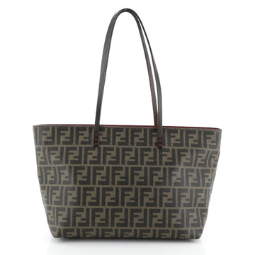 Fendi Roll Tote Zucca Coated Canvas Medium