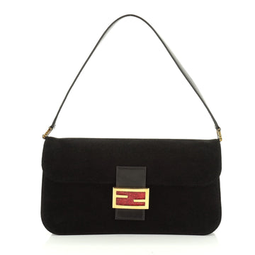 Fendi Baguette Suede Large