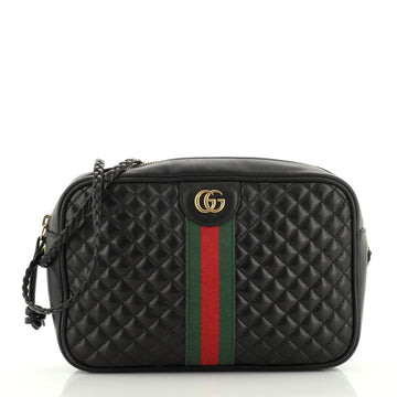 Gucci Trapuntata Camera Bag Quilted Leather Small