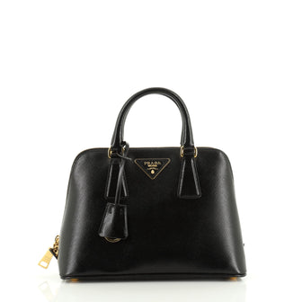 Prada Promenade Bag Vernice Saffiano Leather Small