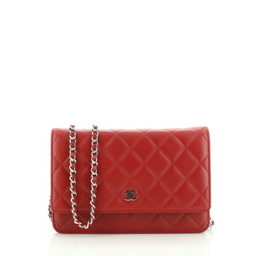 Chanel Wallet on Chain Quilted Lambskin 
