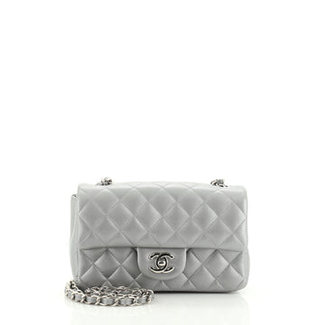 Chanel Classic Single Flap Bag Quilted Lambskin Mini