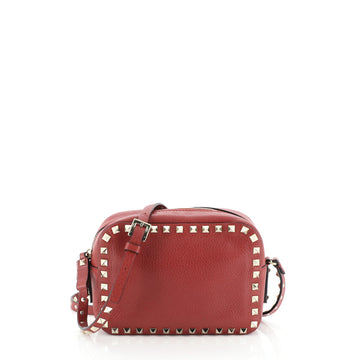 Valentino Rockstud Camera Crossbody Bag Leather 