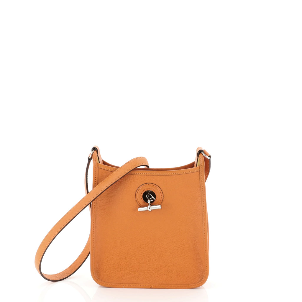 Hermes Vespa Handbag Epsom TPM Orange 4762989