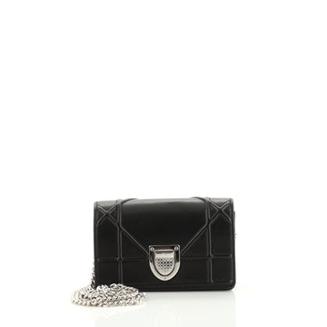 Christian Dior Diorama Flap Bag Leather Baby