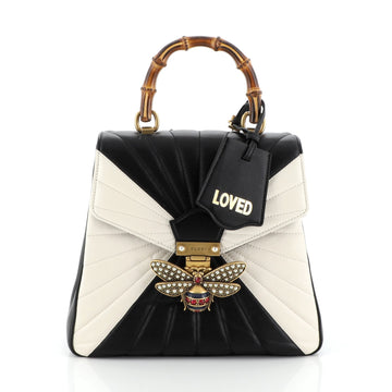 Gucci Queen Margaret Backpack Multicolor Quilted Leather Small