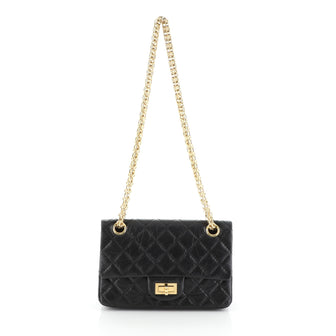 Chanel Reissue 2.55 Flap Bag Quilted Aged Calfskin Mini