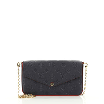 Louis Vuitton Felicie Pochette Monogram Empreinte Leather 