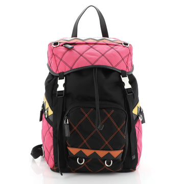 Prada Impunto Backpack Tessuto Large