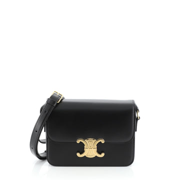 Celine Teen Triomphe Shoulder Bag Smooth Calfskin 